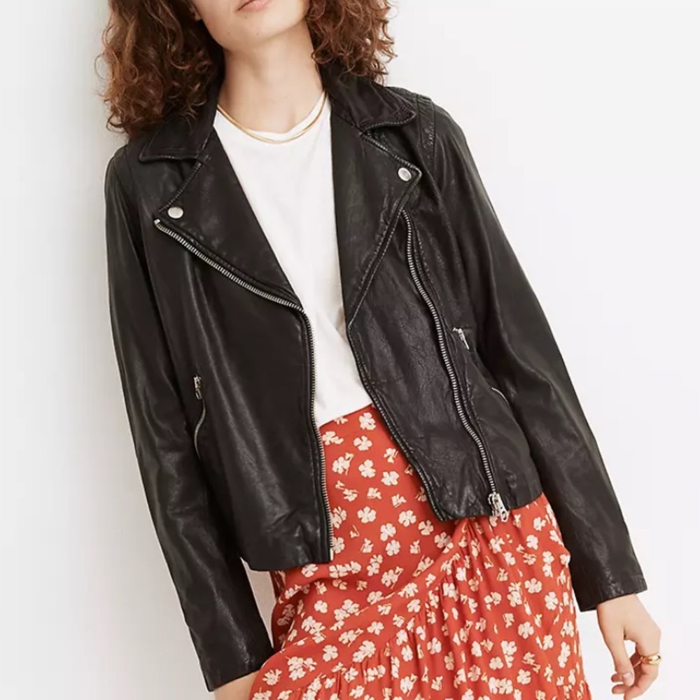 Madewell Washed Leather Jacket